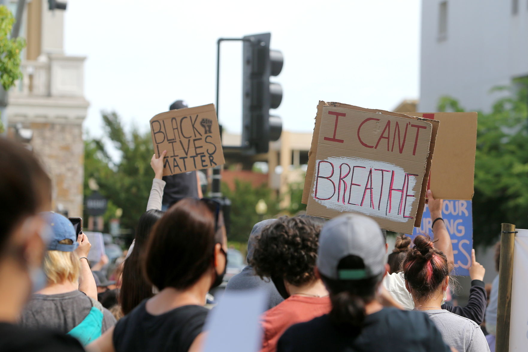 Black Lives Matter protest in Napa